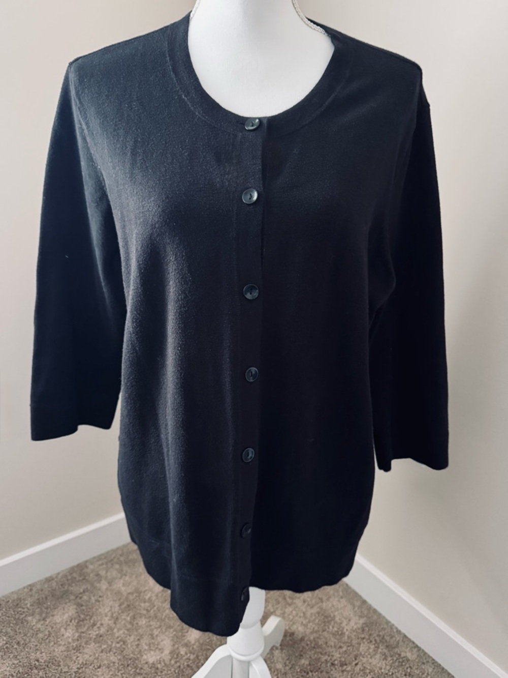 Eddie Bauer 3/4 Sleeve Sweater